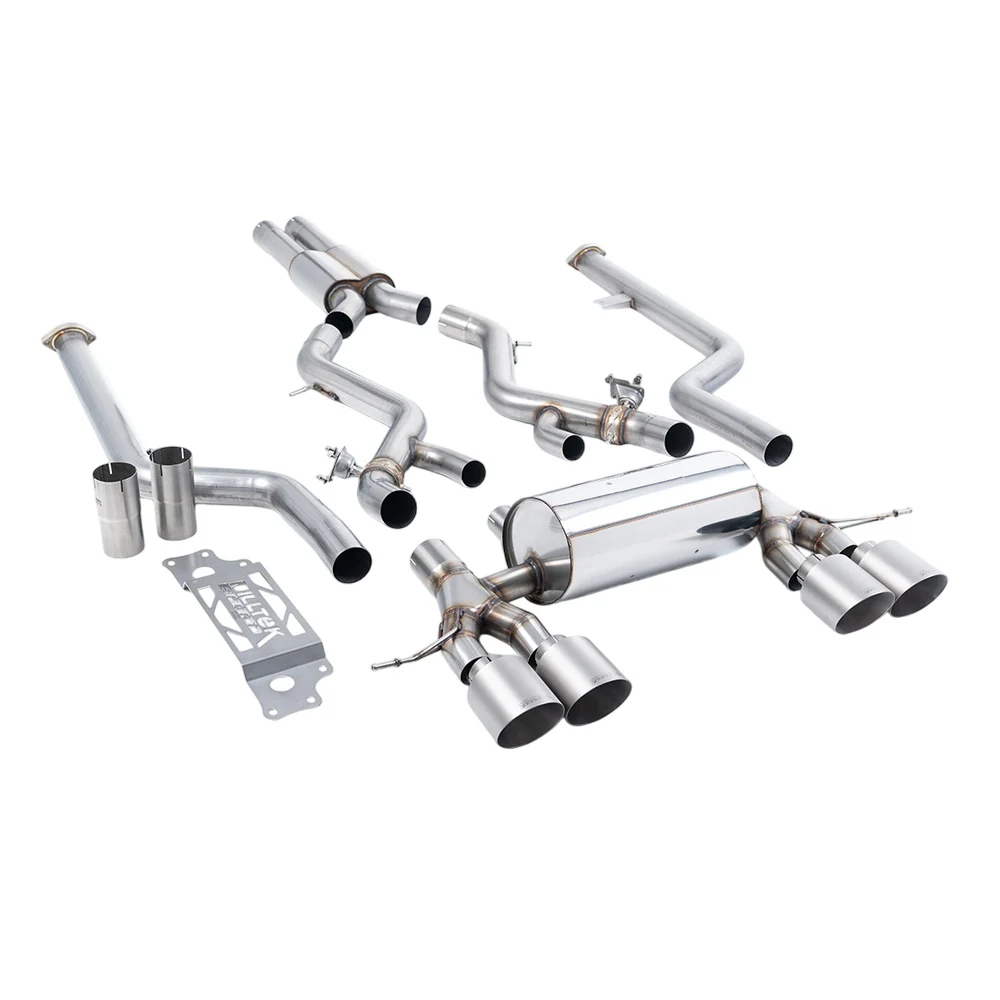 Milltek Cat Back Exhaust BMW 2 Series M2 Coupe (G87 S58 NAS Non-OPF/GPF Models) 23-25 - Image 9
