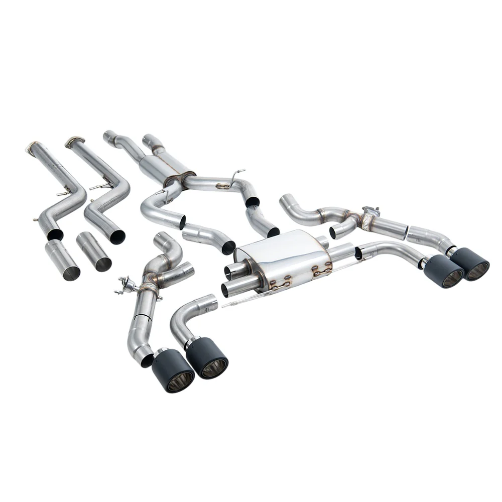Milltek Downpipe-back Exhaust BMW X4 X4M / X4M Comp (G02) 3.0 (with OPF/GPF S58 Engine LCI only) 22-25 - Image 6