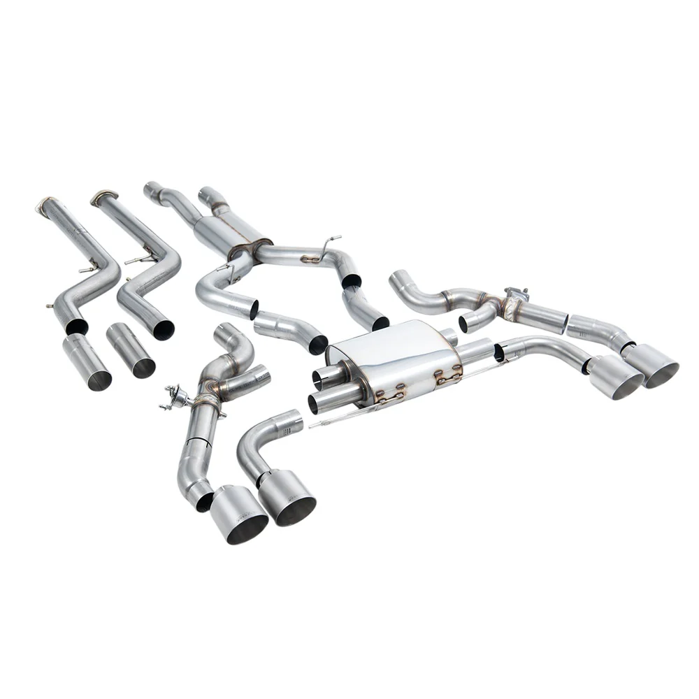 Milltek Downpipe-back Exhaust BMW X4 X4M / X4M Comp (G02) 3.0 (with OPF/GPF S58 Engine LCI only) 22-25 - Image 7