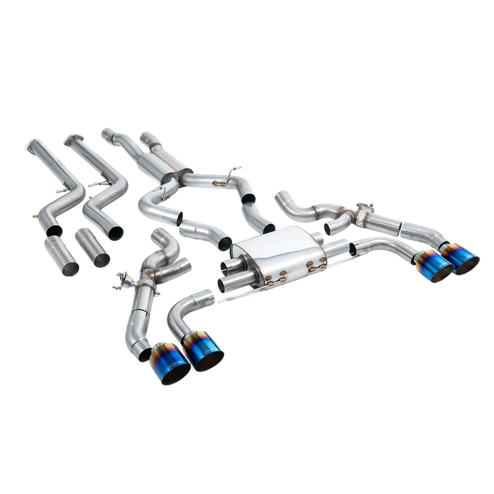 Milltek Downpipe-back Exhaust BMW X4 X4M / X4M Comp (G02) 3.0 (with OPF/GPF S58 Engine LCI only) 22-25 - Image 8