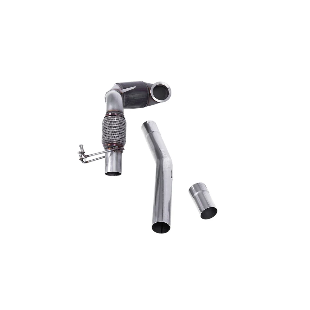Milltek Cast Downpipe with Race Cat Exhaust Volkswagen Polo GTI 2.0 TSI (AW 5-Door) Non GPF/OPF Models Only 18-19 - Image 2