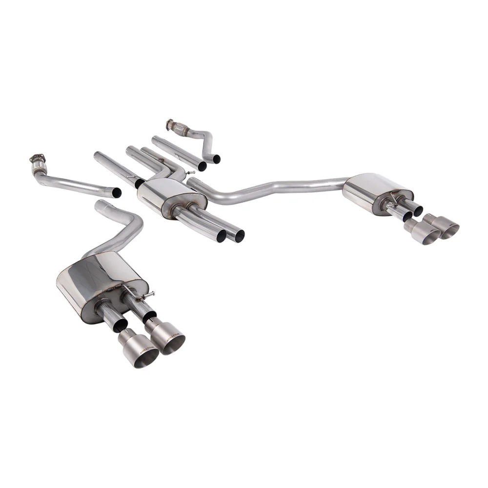 Milltek Cat Back Exhaust Audi A6 3.0TFSi V6 (S-Line Facelift Models Only) C7.5 15-18 - Image 4