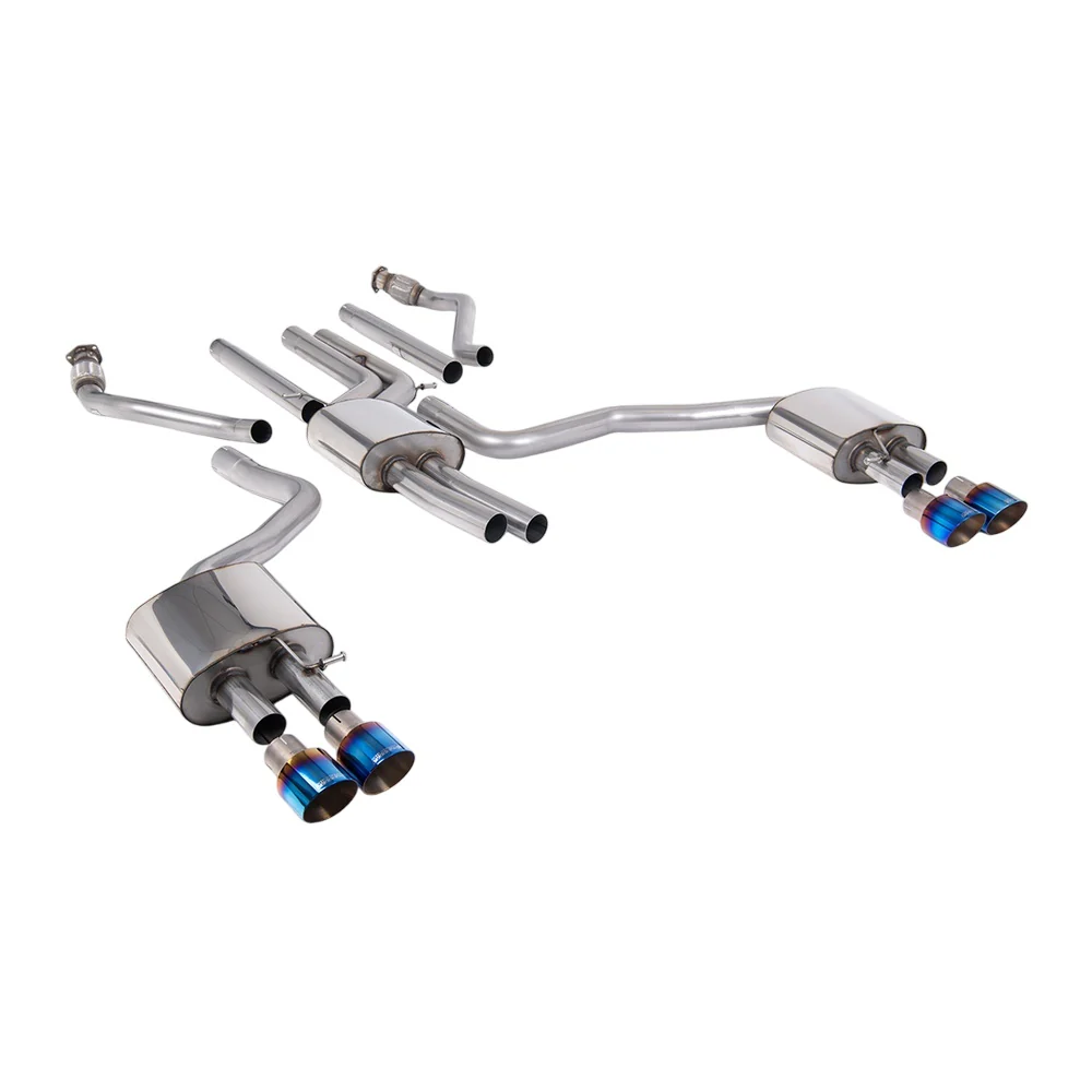 Milltek Cat Back Exhaust Audi A6 3.0TFSi V6 (S-Line Facelift Models Only) C7.5 15-18 - Image 5