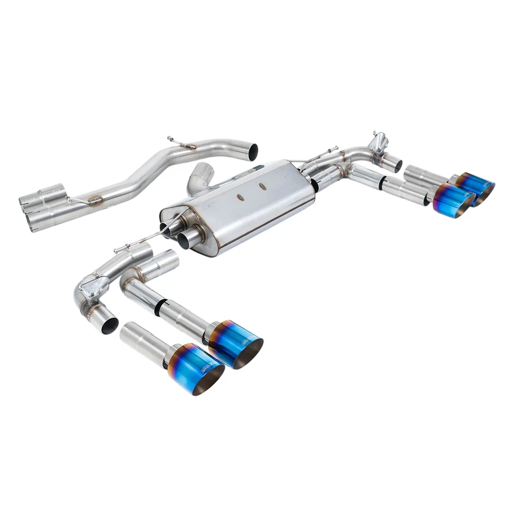Milltek Cat Back Exhaust Audi S3 2.0 TFSi Quattro Saloon / Sedan 310PS 8Y (North American / Non-OPF Models Only) 22-25 - Image 11
