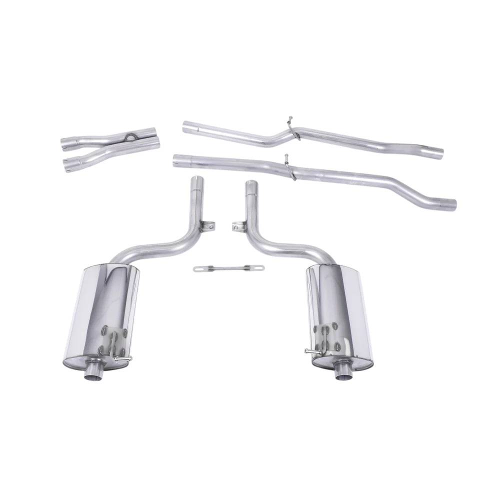 Milltek Cat Back Exhaust Audi S4 4.2 V8 Quattro B6 Saloon / Sedan Avant and Cabriolet 03-05 - Image 4