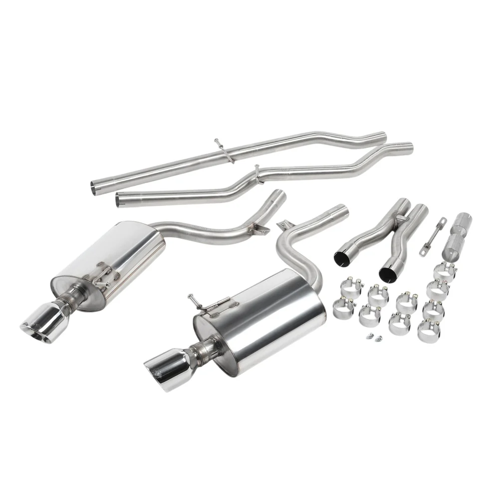 Milltek Cat Back Exhaust Audi S4 4.2 V8 Quattro B6 Saloon / Sedan Avant and Cabriolet 03-05 - Image 6
