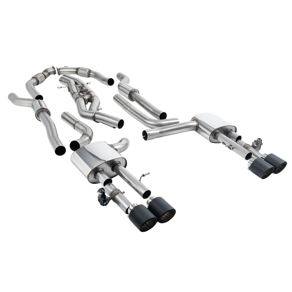 Milltek Cat Back Exhaust Audi S8 D5 4.0 TFSi V8 Saloon / Sedan Long Wheel Base (Non OPF/GPF US/ROW Models) 20-25 - Image 8