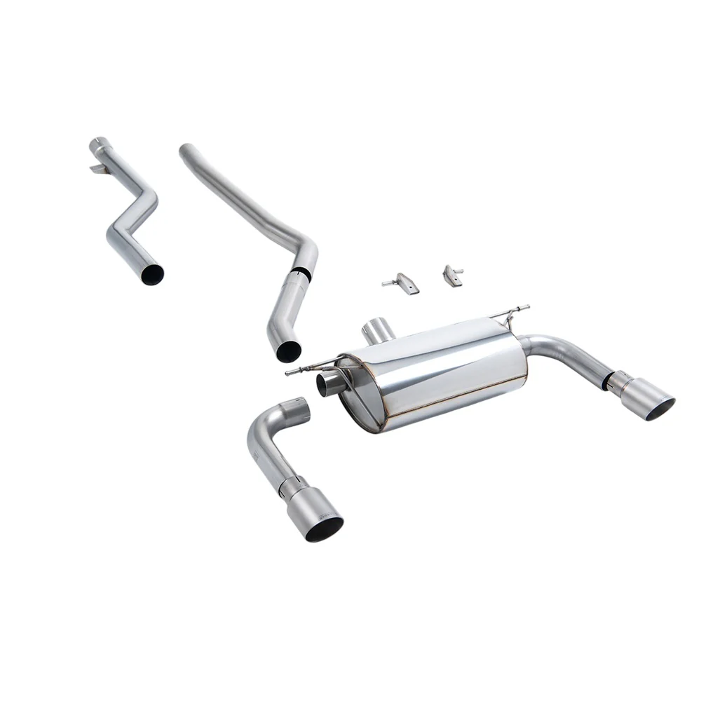 Milltek Cat Back Exhaust BMW 3 Series F30 320i M Sport Saloon (LCI models None xDrive Non-OPF and B48 Engine) 15-19 - Image 3