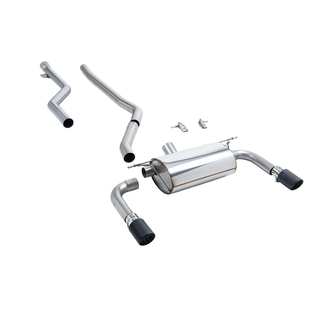 Milltek Cat Back Exhaust BMW 3 Series F30 320i M Sport Saloon (LCI models None xDrive Non-OPF and B48 Engine) 15-19 - Image 4