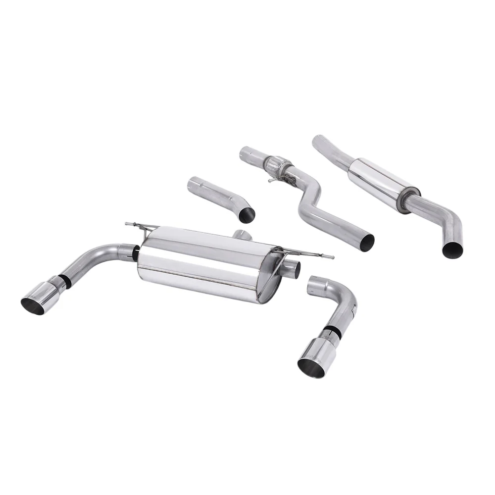 Milltek Cat Back Exhaust BMW 3 Series F30 328i M Sport Automatic (without Tow Bar None xDrive and N20 Engine Only) 12-15 - Image 2