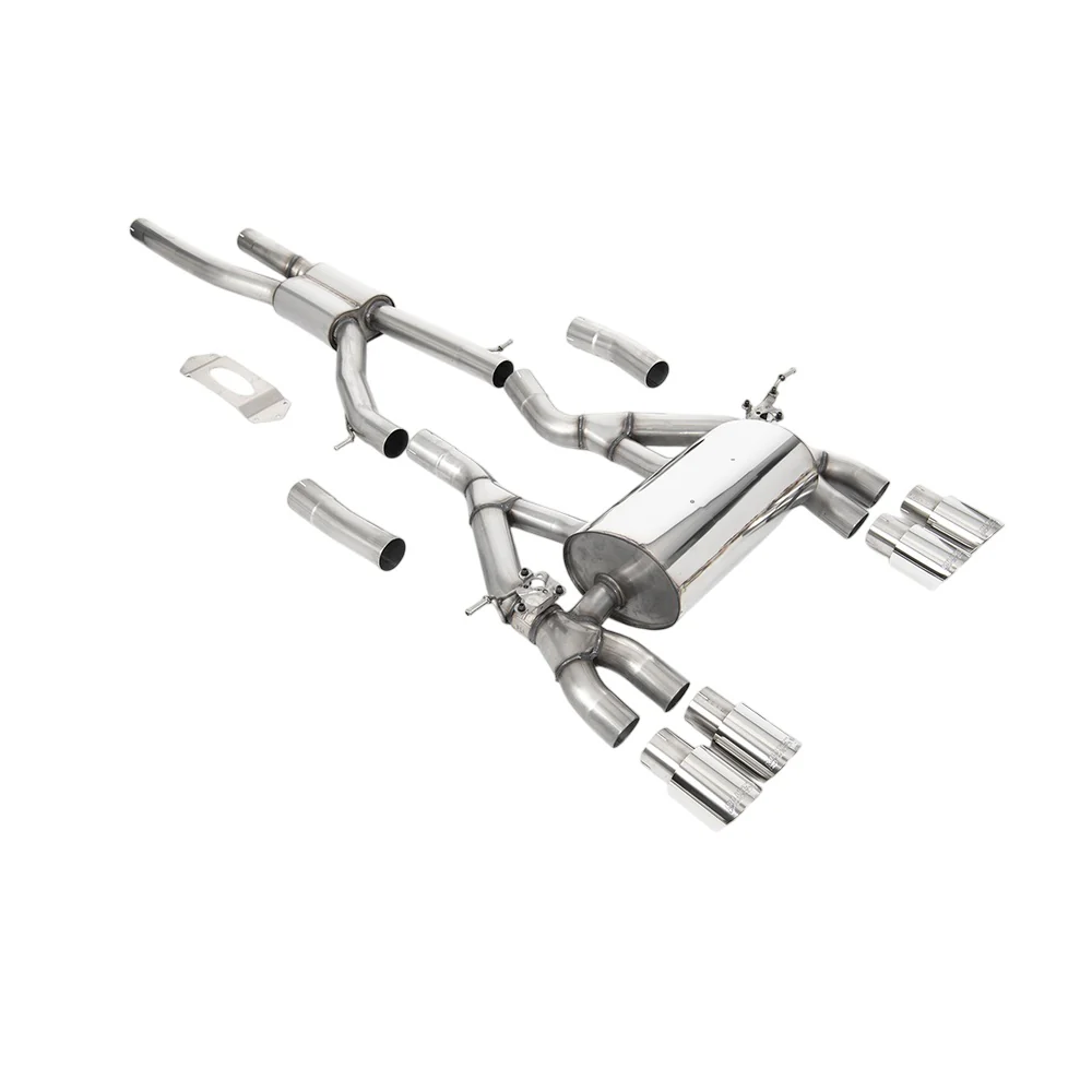 Milltek Cat Back Exhaust BMW 3 Series F80 M3 M3 Competition and M3 CS Saloon (OPF/GPF Models Only) 19-20 - Image 10