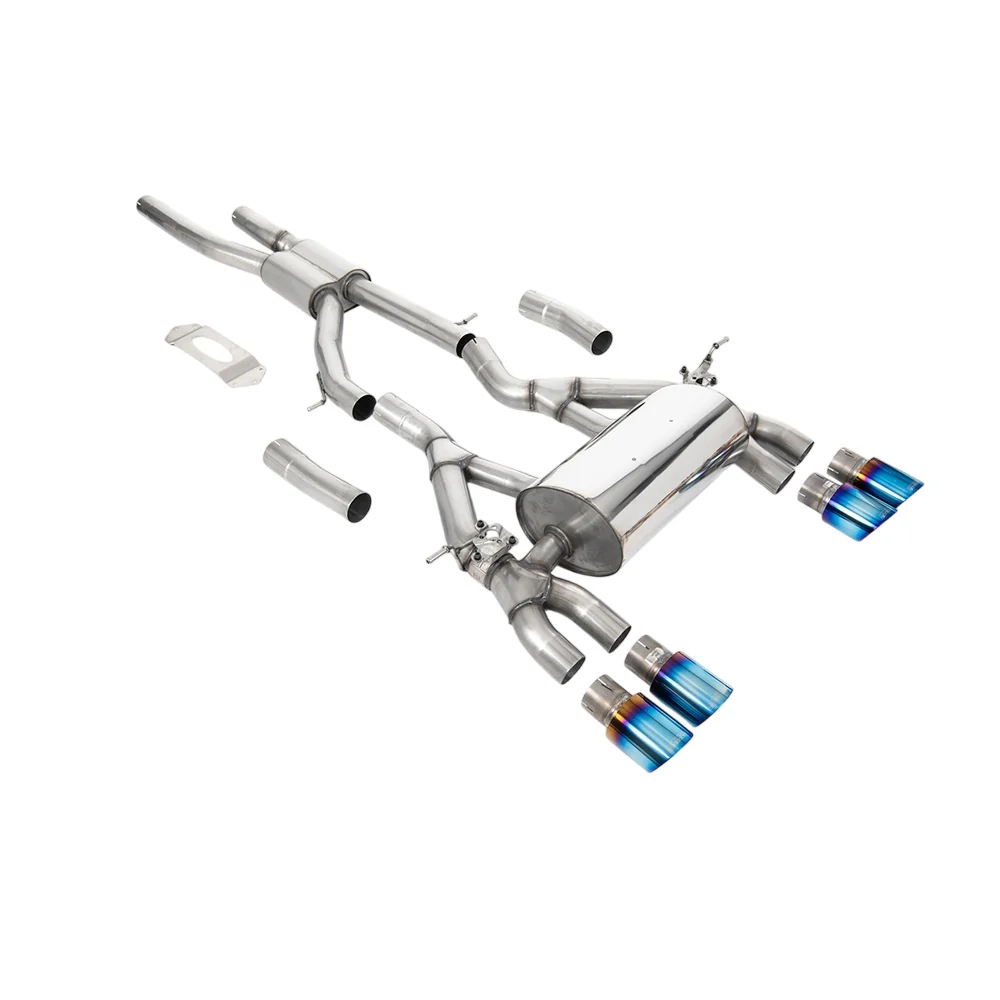 Milltek Cat Back Exhaust BMW 3 Series F80 M3 M3 Competition and M3 CS Saloon (OPF/GPF Models Only) 19-20 - Image 4