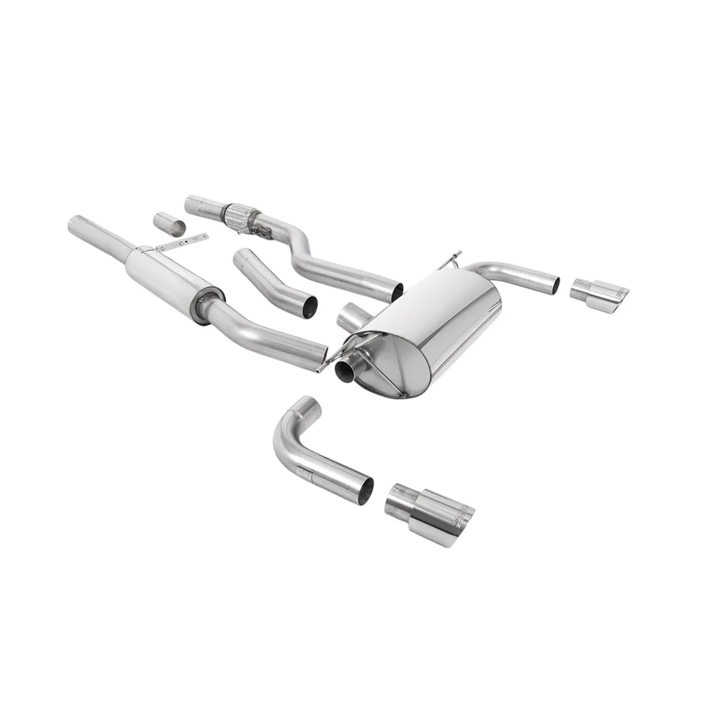 Milltek Cat Back Exhaust BMW 4 Series F32 428i Coupe (Manual Gearbox without Tow Bar None xDrive and N20 Engine Only) 14-18 - Image 3