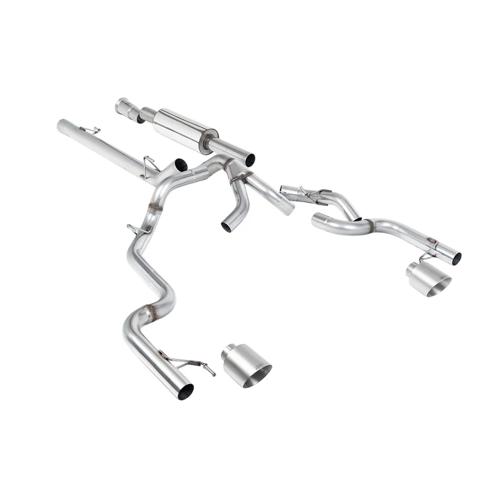 Milltek Cat Back Exhaust Ford F150 SuperCrew (5.5ft Bed) Tremor 3.5 V6 EcoBoost 21-25 - Image 2