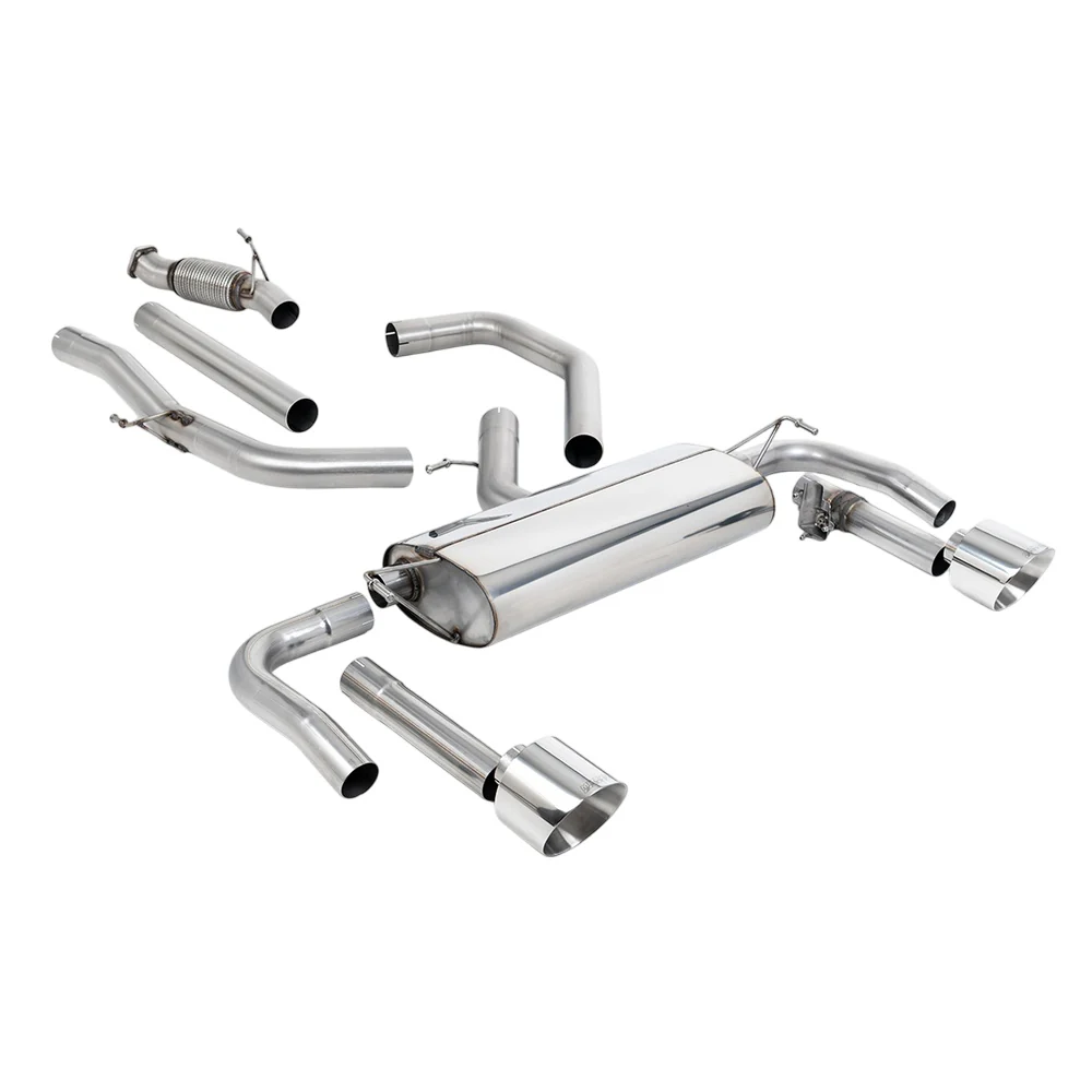 Milltek Cat Back Exhaust Hyundai / Kia Elantra N 2.0 Turbo 275hp (Non-OPF/GPF Models Only) 21-25 - Image 4