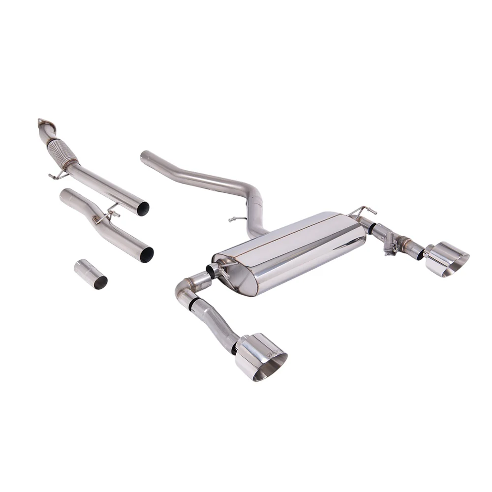 Milltek Cat Back Exhaust Hyundai / Kia Kona N 2.0 Turbo 275hp (Non OPF/GPF Models) 22-25 - Image 3
