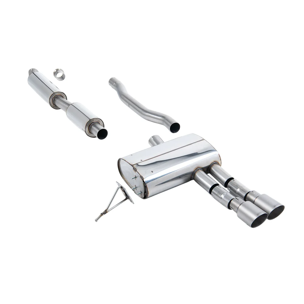 Milltek Cat Back Exhaust New Mini Mk3 (F55) Mini Cooper S 2.0 Turbo 5-Door Hatch (ROW/NA Models) 14-25 - Image 8