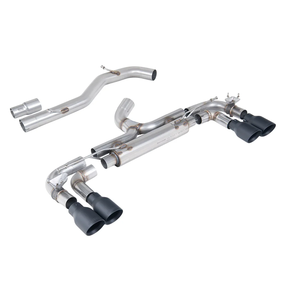 Milltek Cat Back Exhaust Volkswagen Golf Mk7 R 2.0 TSI 300PS (80mm Race System Options) 14-16 - Image 7
