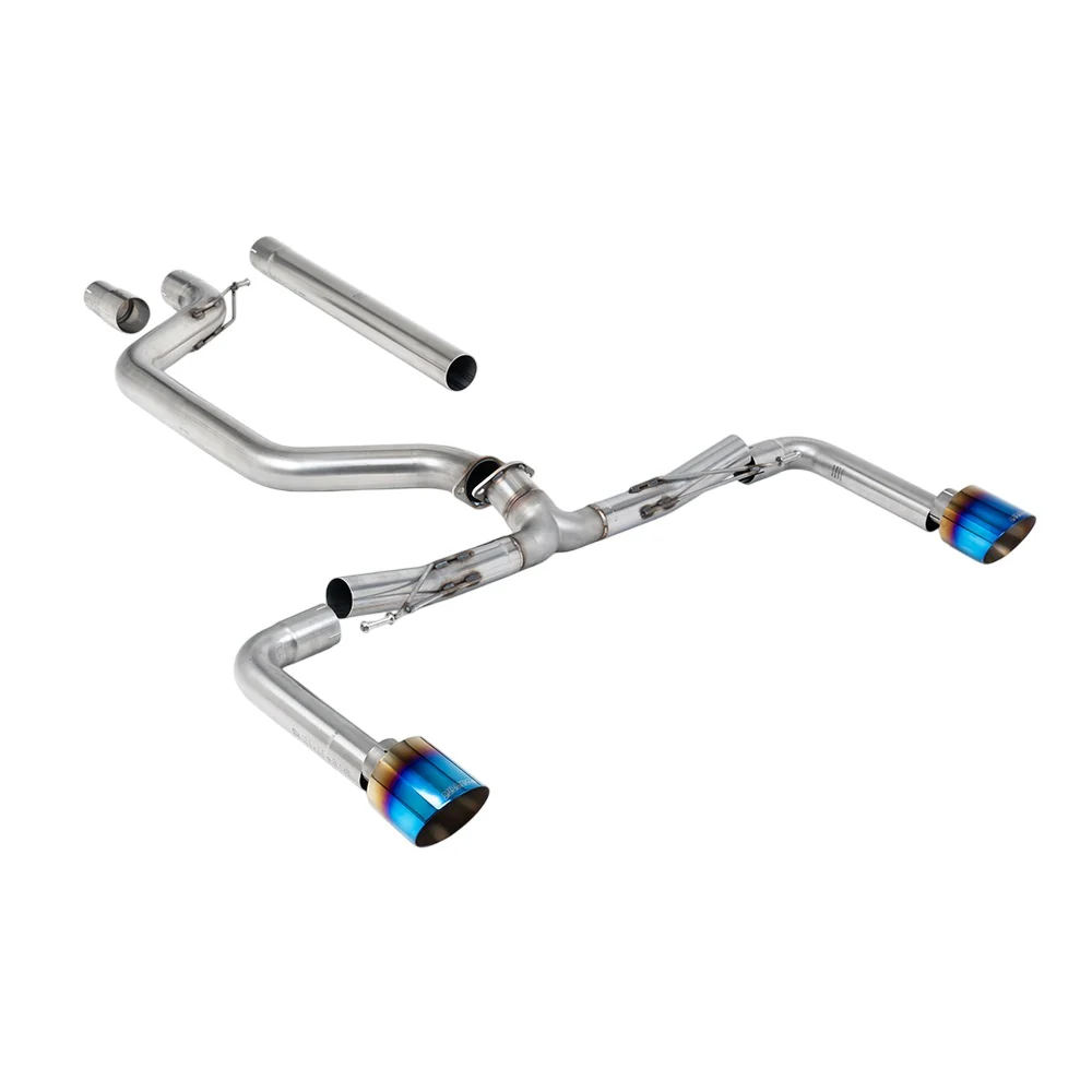 Milltek Cat Back Exhaust Volkswagen Golf Mk8 GTi (245ps Non-GPF / North American Models Only) 21-25 - Image 12