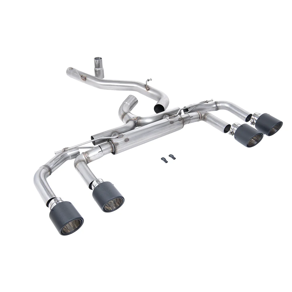 Milltek Cat Back Exhaust Volkswagen Golf Mk8 R 2.0 TSI 320PS (Non-GPF / North American Models Only ) 22-25 - Image 11