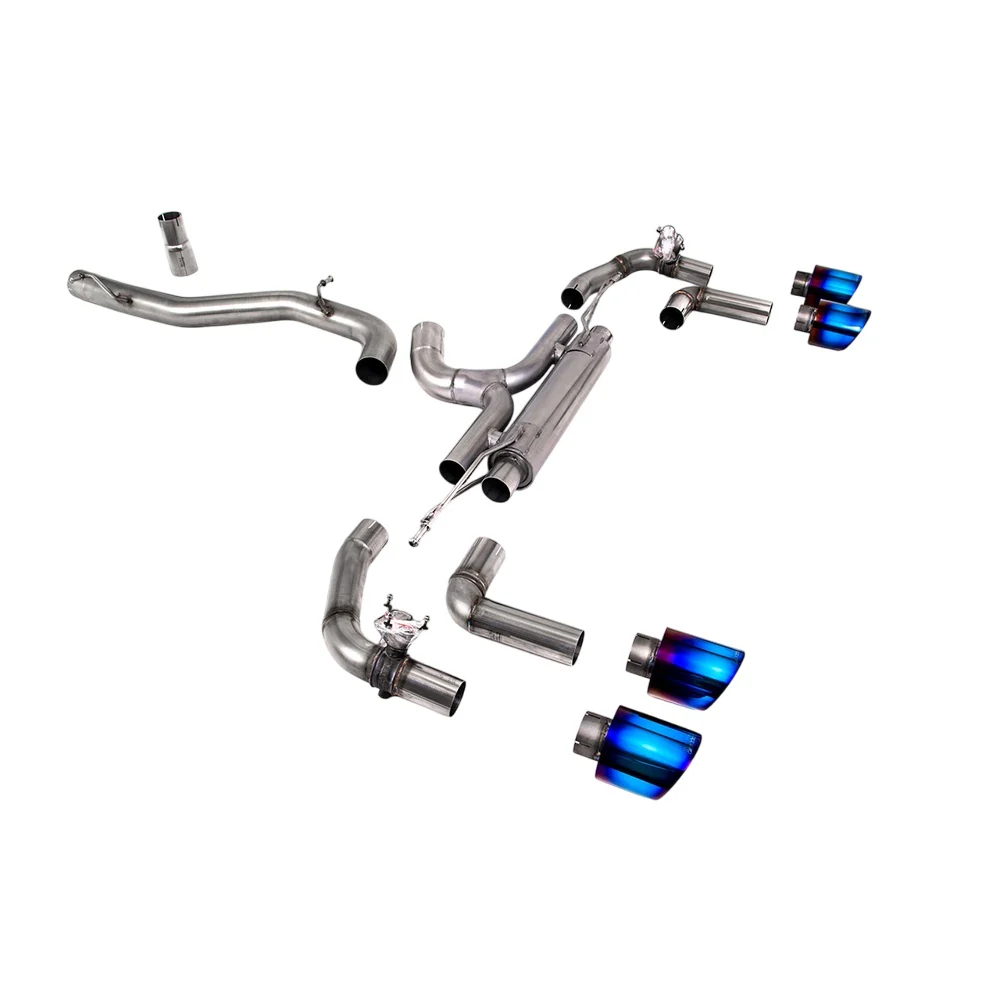 Milltek Cat Back Exhaust Volkswagen Golf Mk8 R 2.0 TSI 320PS (Non-GPF / North American Models Only ) 22-25 - Image 9