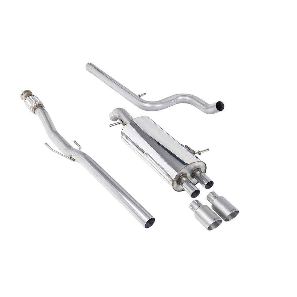 Milltek Cat Back Exhaust Citroen DS3 1.6 THP 16V DSport 10-19 - Image 6