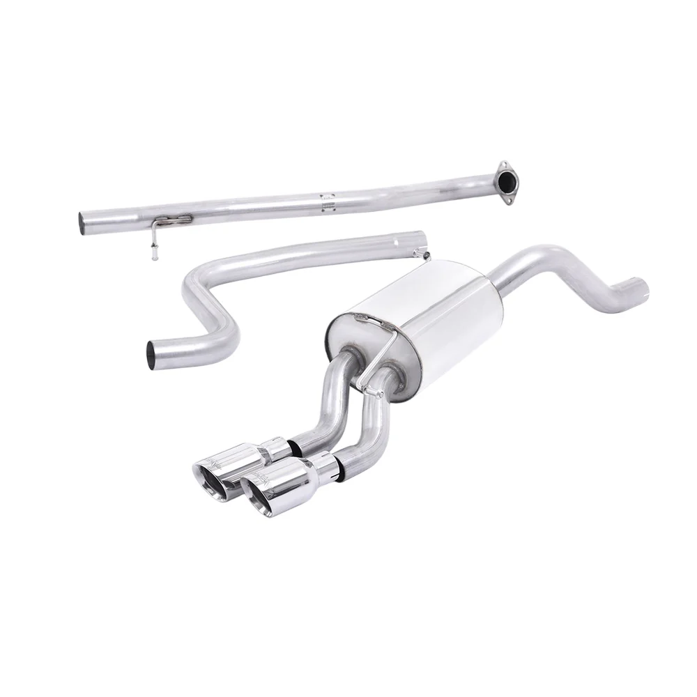 Milltek Cat Back Exhaust Ford Fiesta Mk7/Mk7.5 1.0T EcoBoost (100/125/140PS) 13-17 - Image 2