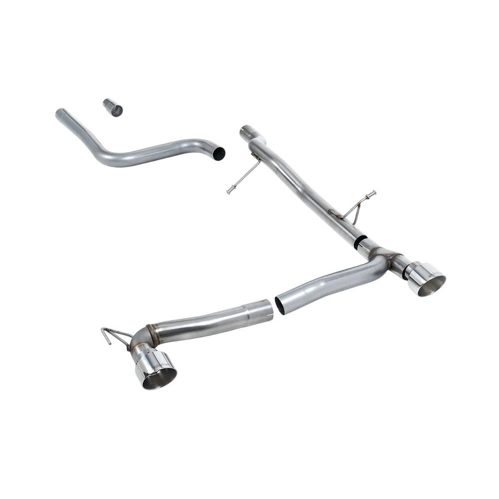 Milltek Particulate Filter-back Exhaust Ford Fiesta Mk8 1.0T EcoBoost ST-Line 3 and 5-Door (100ps and 125ps OPF/GPF Models Only) Maxton Dual Outlet Kits 19-25 - Image 7