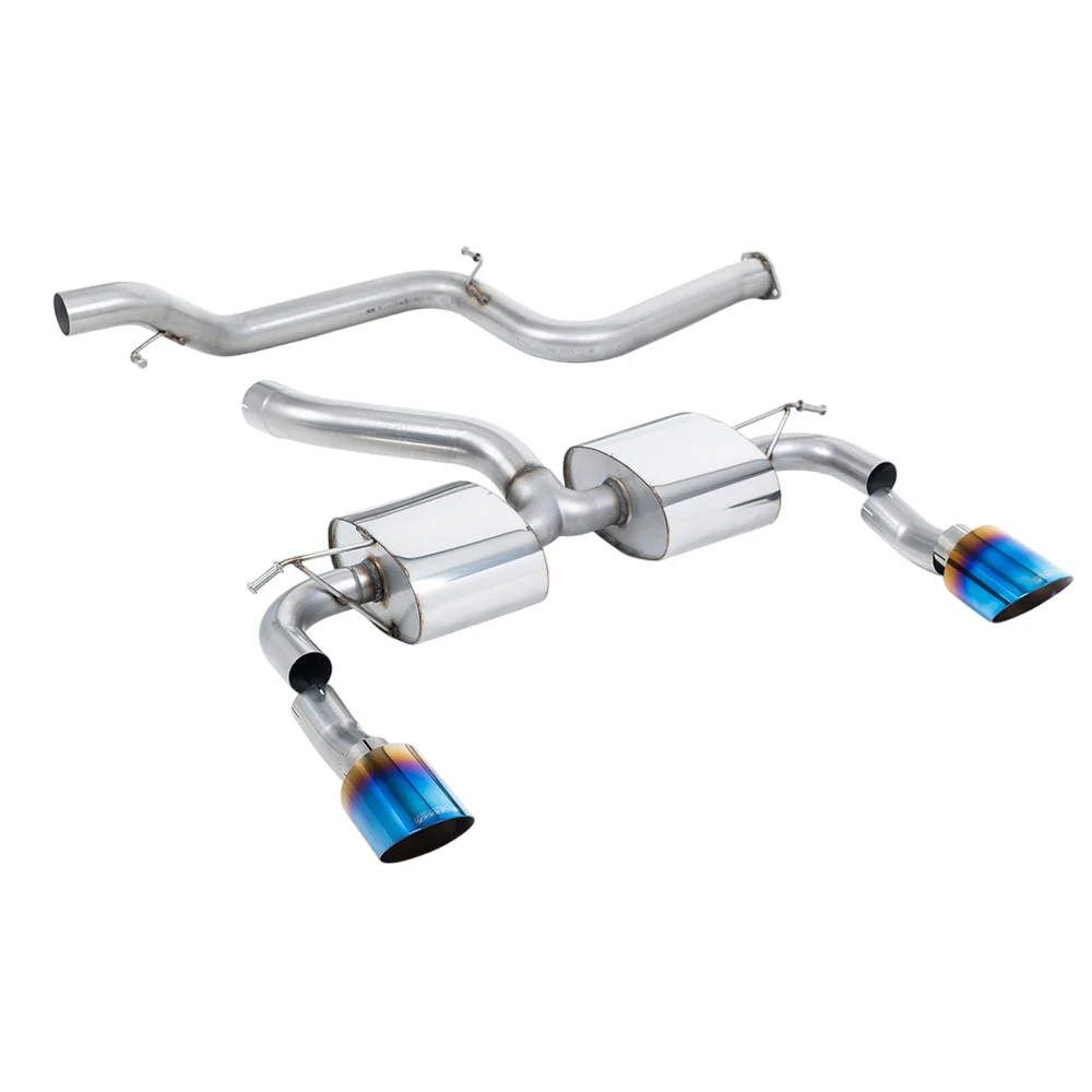 Milltek Cat Back Exhaust Ford Focus Mk2 RS 2.5T 305PS 09-10 - Image 7