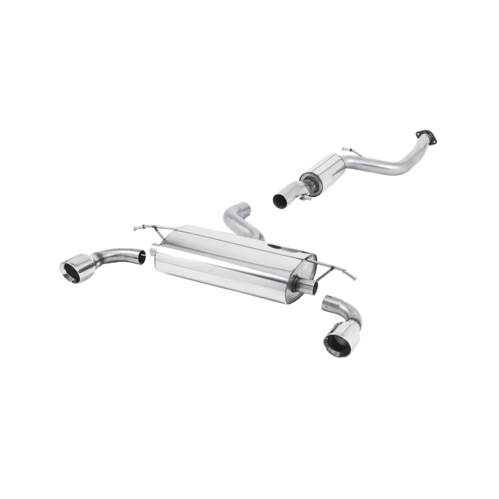 Milltek Cat Back Exhaust Ford Focus Mk2 ST 225 05-10 - Image 6