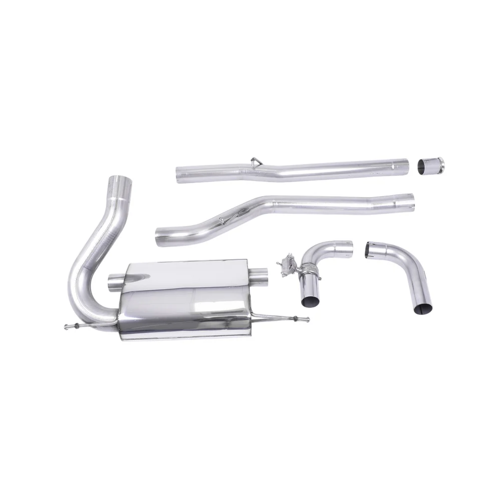 Milltek Cat Back Exhaust Ford Focus Mk3 RS 2.3 EcoBoost 4WD 5-Door Hatchback 16-18 - Image 5