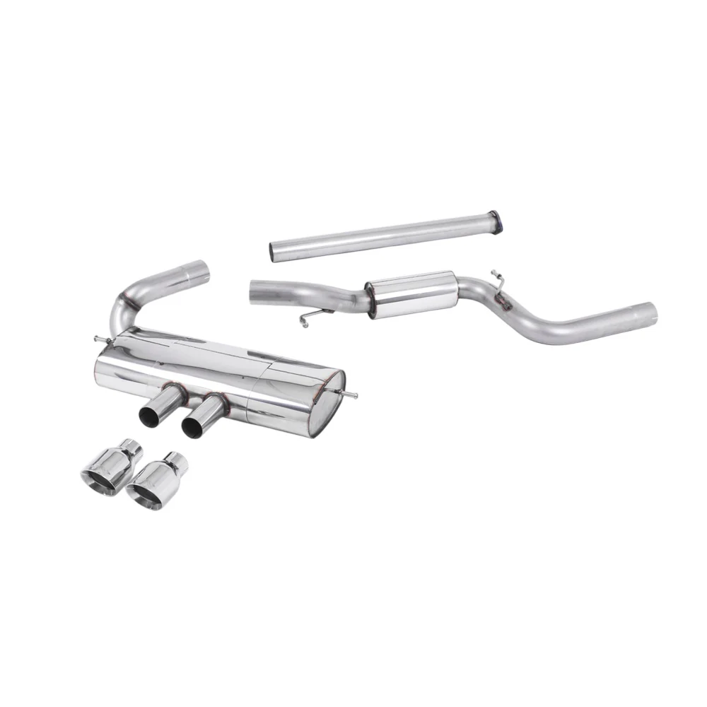 Milltek Cat Back Exhaust Ford Focus Mk3 ST 2.0 EcoBoost 5-Door Hatchback 12-18 - Image 4