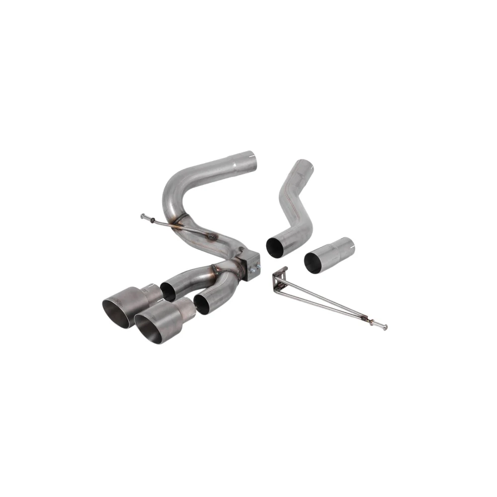Milltek Cat Back Exhaust Ford Focus Mk3 ST 2.0 TDCi 5-Door Hatchback (Diesel) 12-18 - Image 3
