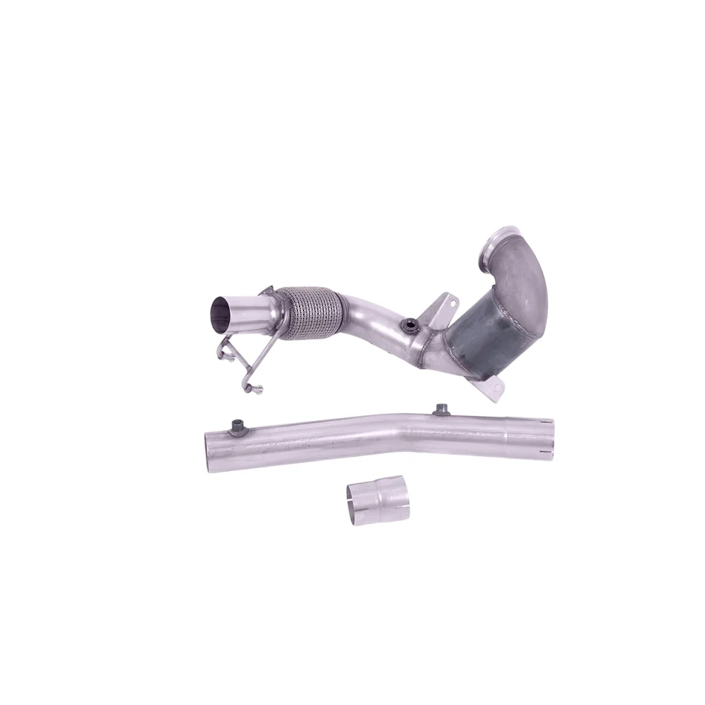 Milltek Hi-Flow Sports Cat and Downpipe Exhaust Volkswagen Polo GTI 2.0 TSI (AW 5-Door inc Facelift Models) GPF/OPF Models Only 19-21
