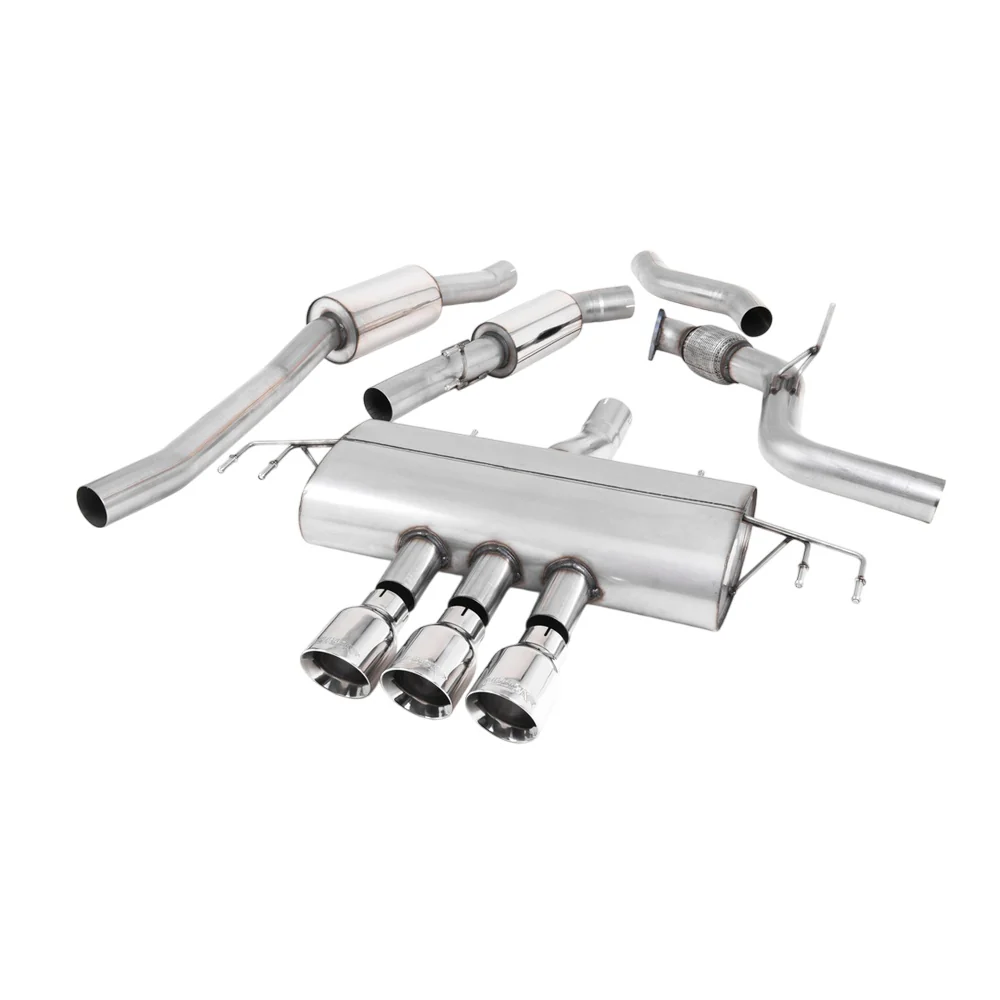 Milltek Cat Back Exhaust Honda / Acura Civic FK7 1.5T Si 5-Door Hatch (Non-OPF/GPF Models Only) 15-25 - Image 8
