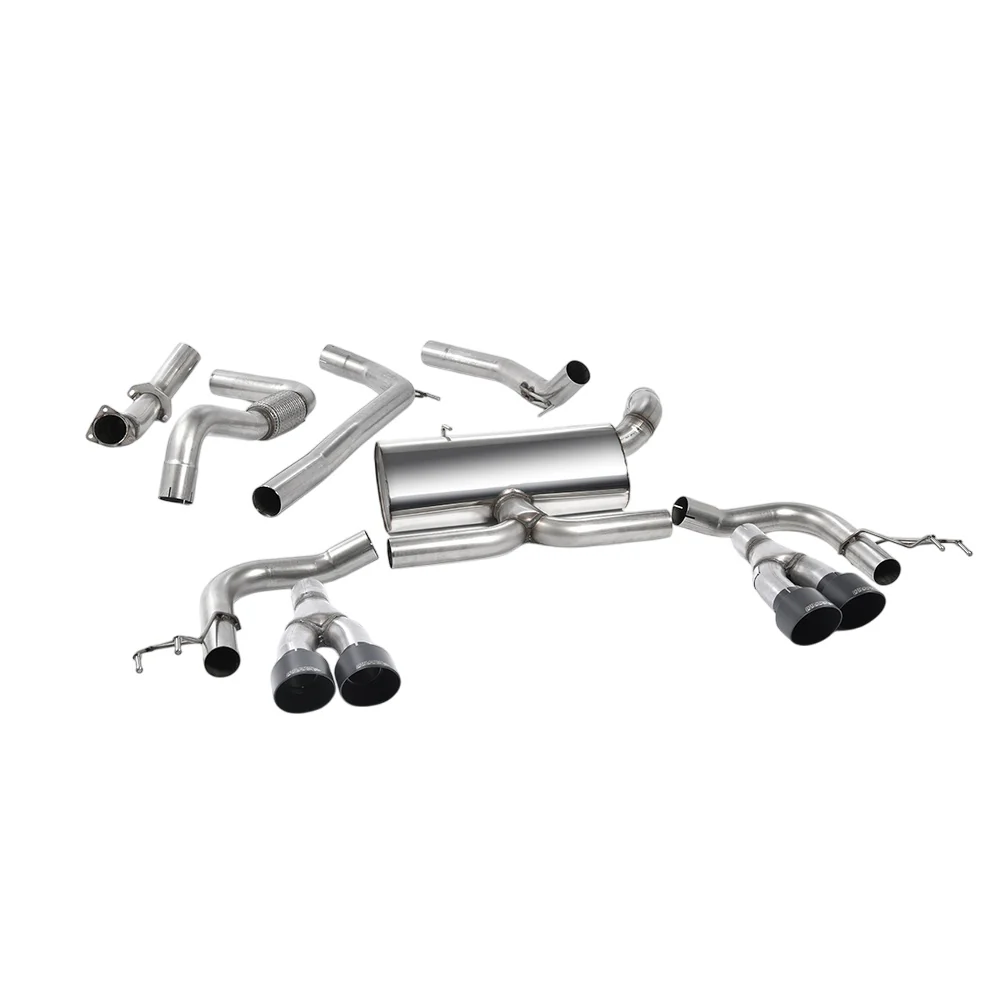 Milltek Cat Back Exhaust Honda / Acura Civic Type R FK2 Turbocharged 2.0 i-VTEC (RHD models only) 15-17 - Image 11