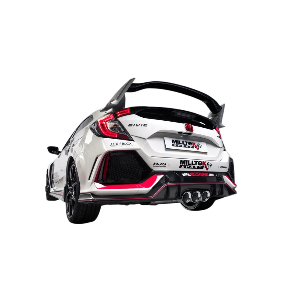 Milltek Cat Back Exhaust Honda / Acura Civic Type R FK8 2.0 i-VTEC (Both OPF/GPF and Non OPF/GPF Models) 17-22 - Image 11