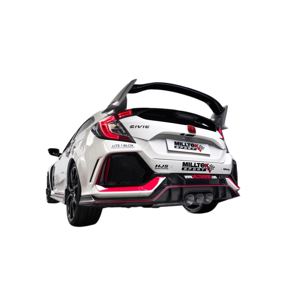Milltek Cat Back Exhaust Honda / Acura Civic Type R FK8 2.0 i-VTEC (Both OPF/GPF and Non OPF/GPF Models) 17-22 - Image 3