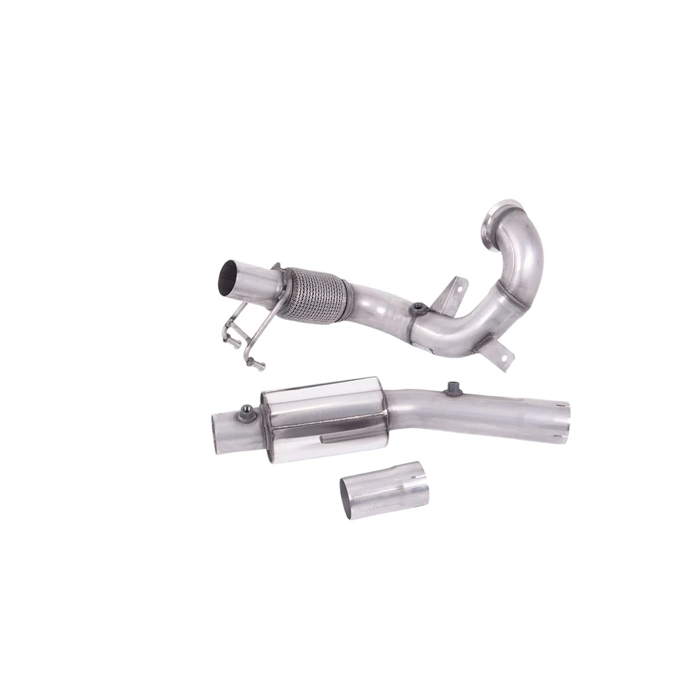 Milltek Large-bore Downpipe and De-cat Exhaust Audi A1 40TFSi 5-Door 2.0 (207PS) with OPF/GPF 19-25 - Image 4