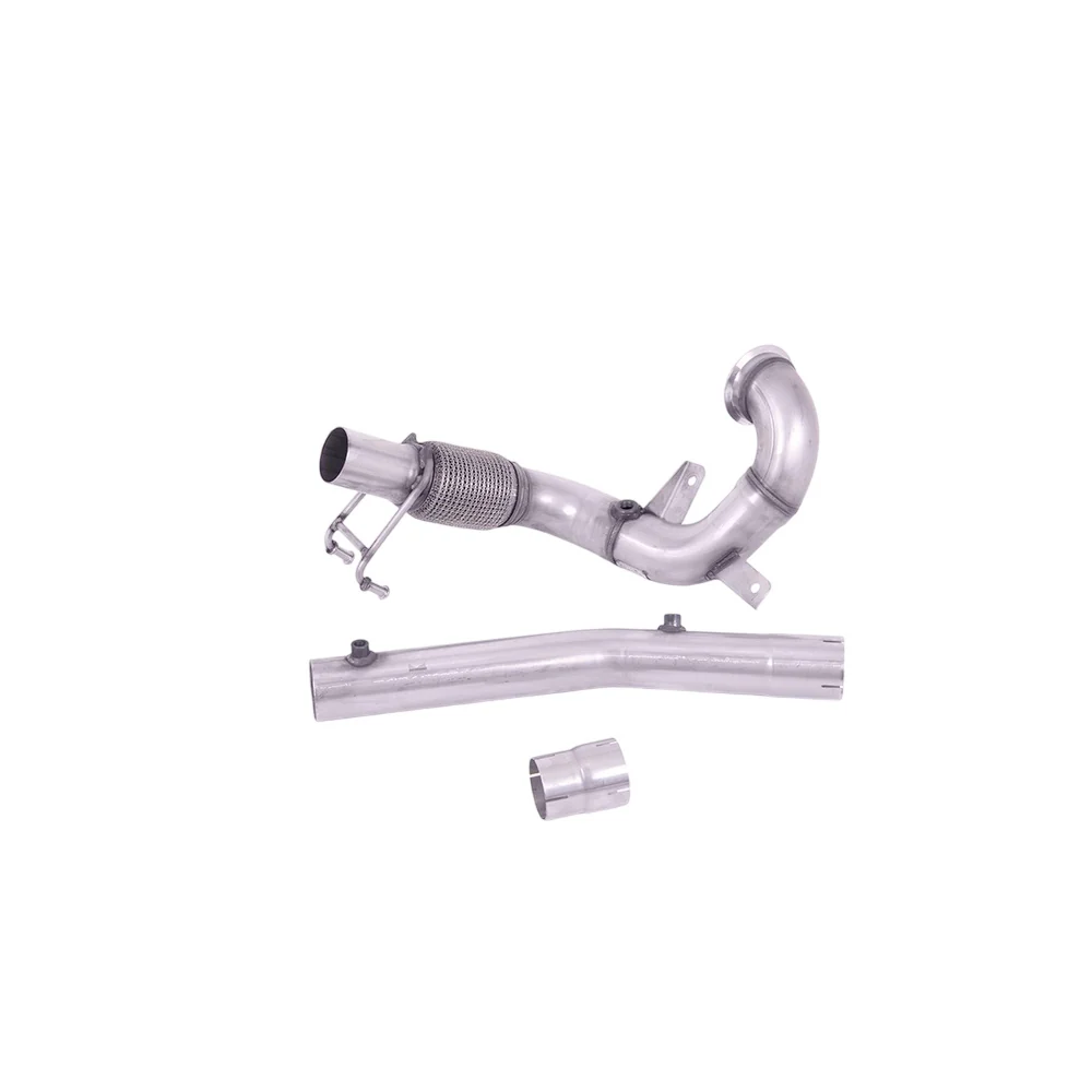 Milltek Large-bore Downpipe and De-cat Exhaust Volkswagen Polo GTI 2.0 TSI (AW 5-Door inc Facelift Models) GPF/OPF Models Only 19-21 - Image 4