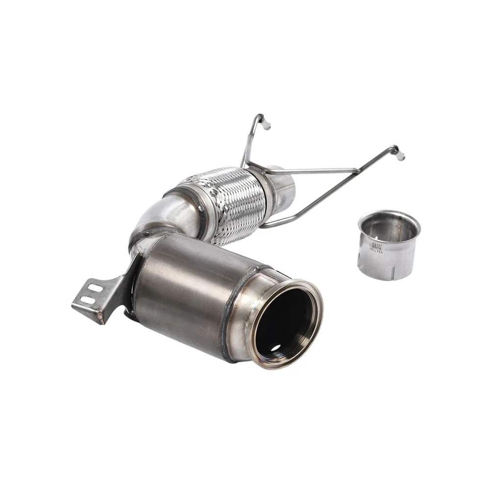 Milltek Large Bore Downpipe and Hi-Flow Sports Cat Exhaust New Mini Mk3 (F55) Mini Cooper S 2.0 Turbo 5-Door Hatch (ROW/NA Models) 14-25 - Image 2