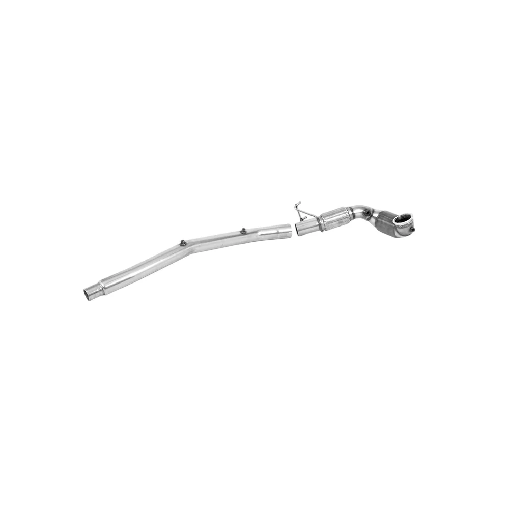 Milltek Large Bore Downpipe and Hi-Flow Sports Cat Exhaust Volkswagen T-Roc R 2.0TSI 300ps (MQB EVO Models with OPF/GPF) 22-25 - Image 2