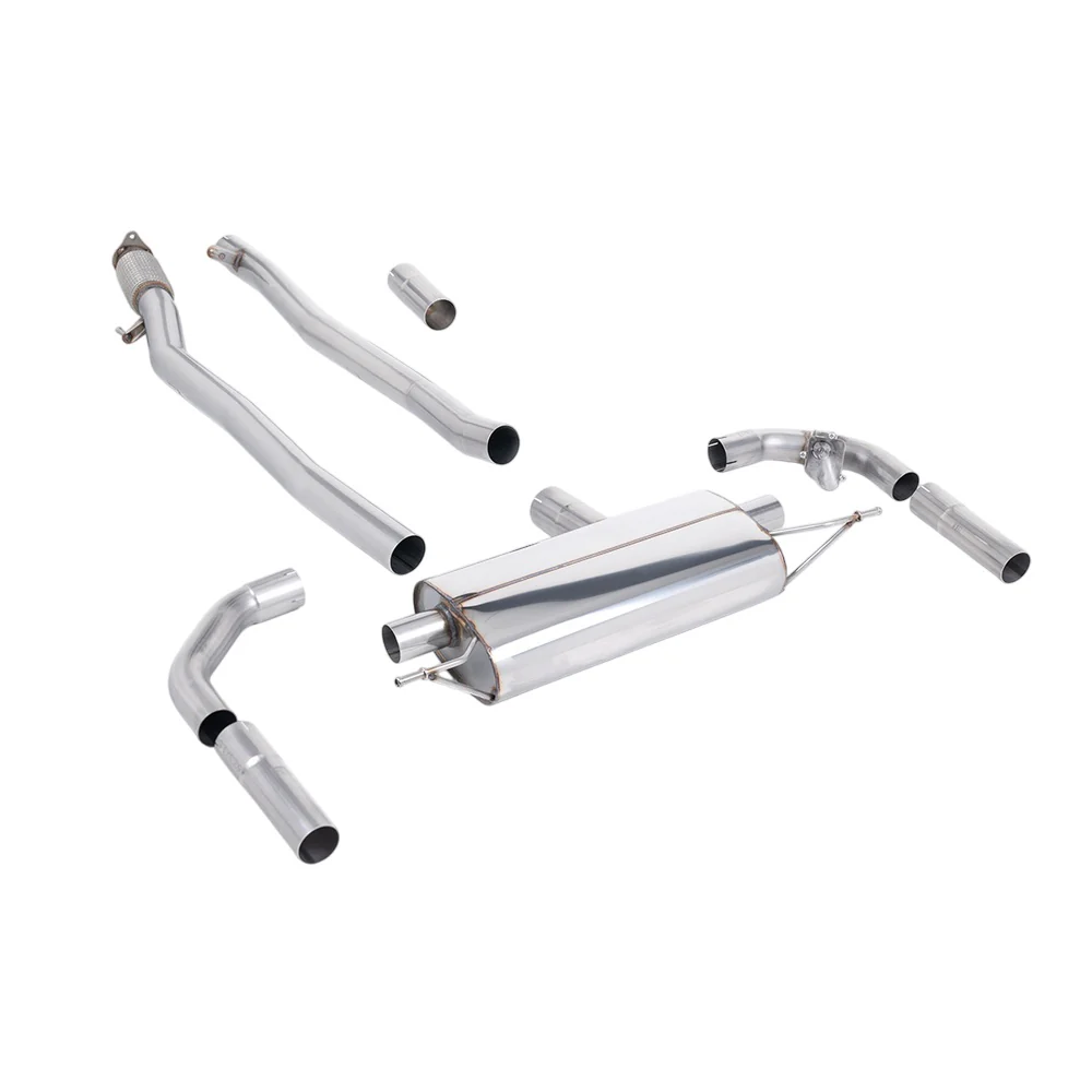 Milltek Cat Back Exhaust Mercedes A-Class A35 AMG 2.0 Turbo (Saloon / Sedan Only Non OPF/GPF Models) 19-25 - Image 3