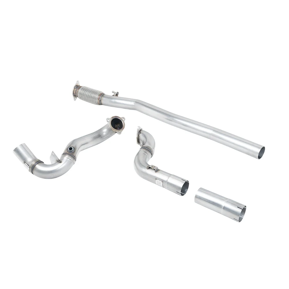 Milltek Large-bore Downpipe and De-cat Exhaust Mercedes A-Class A35 AMG 2.0 Turbo (W177 Hatch Only OPF/GPF Models) 19-25 - Image 2