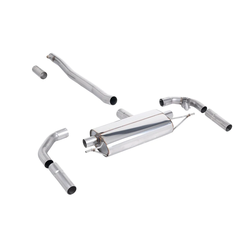 Milltek Front Pipe-back Exhaust Mercedes CLA-Class CLA35 AMG 2.0 Turbo Coupe and Shooting Brake (Non-OPF/GPF Models) 19-25 - Image 2