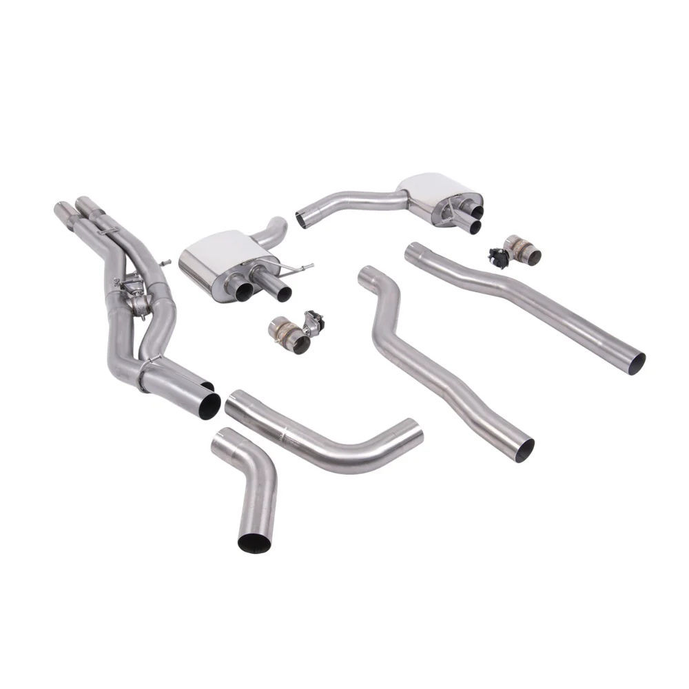Milltek Particulate Filter-back Exhaust Audi RS6 C8 4.0 V8 Bi-Turbo inc Performance Edition (OPF/GPF Models) 19-25 - Image 3