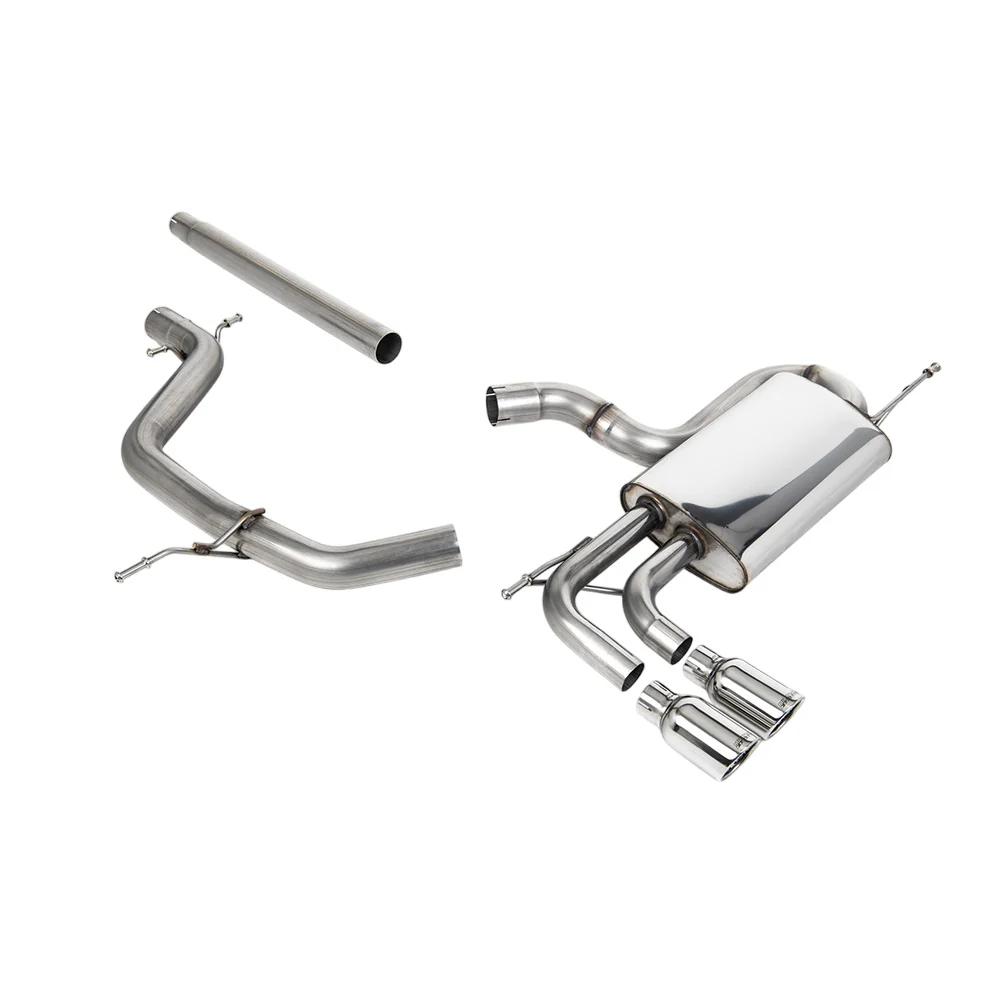 Milltek Cat Back Exhaust Seat Leon 2.0 TDI 140PS 04-12 - Image 2