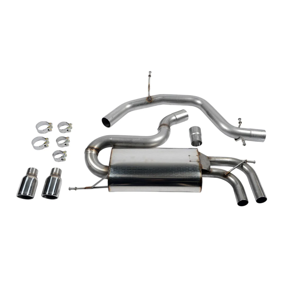 Milltek Cat Back Exhaust Seat Leon Cupra 2.0T FSI 240PS 06-11 - Image 3