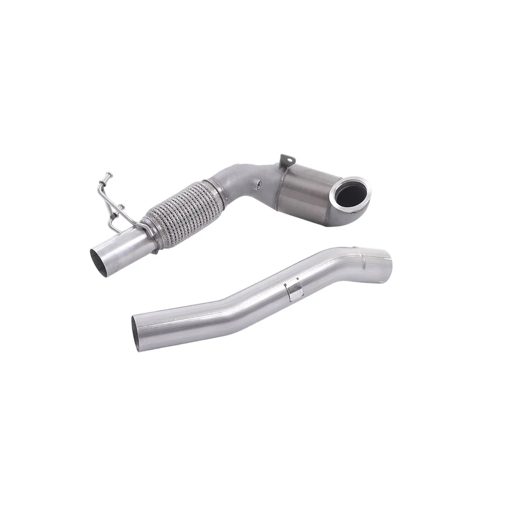 Milltek Large Bore Downpipe and Hi-Flow Sports Cat Exhaust Seat Leon Cupra 280 and 290 2.0 TSI (Non OPF/GPF Models) 14-17 - Image 4