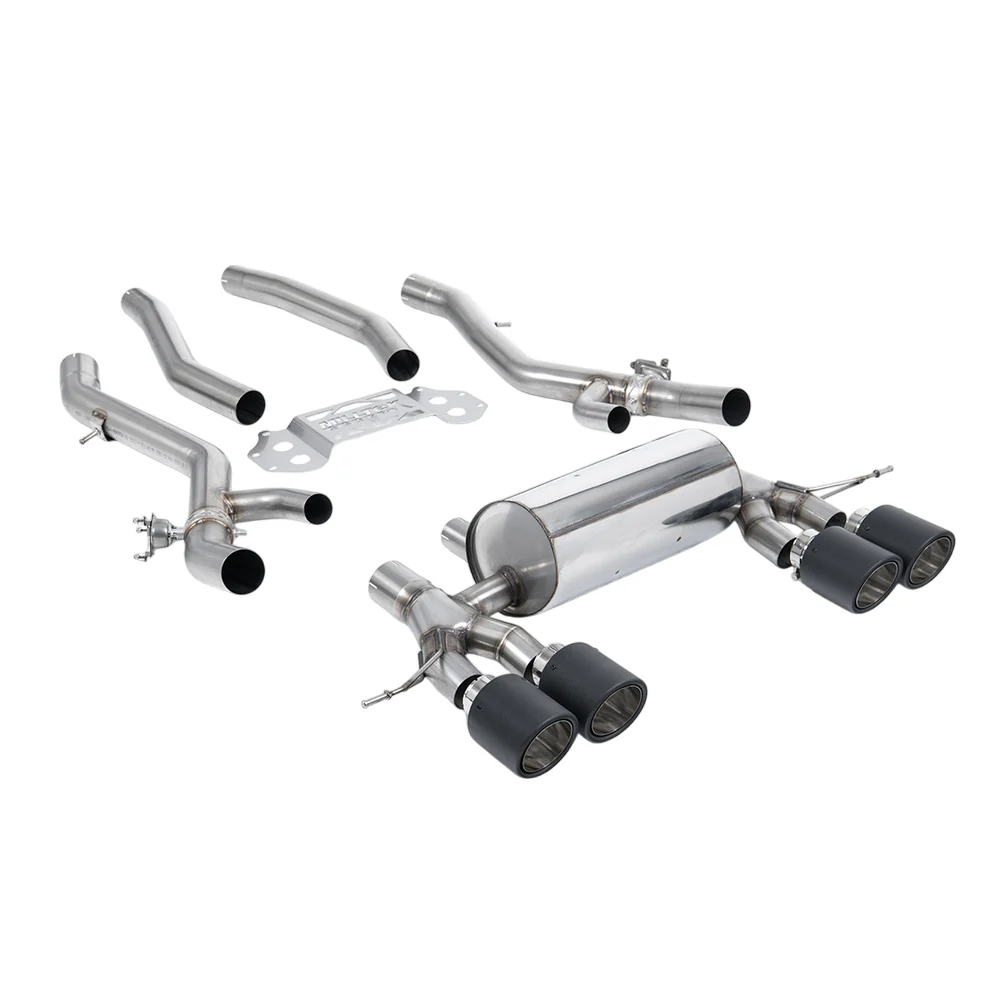 Milltek Secondary Cat Back Exhaust BMW 3 Series G80 M3 and M3 Competition S58 3.0 Turbo (North American / ROW Non-OPF/GPF Cars Only) 21-25 - Image 3
